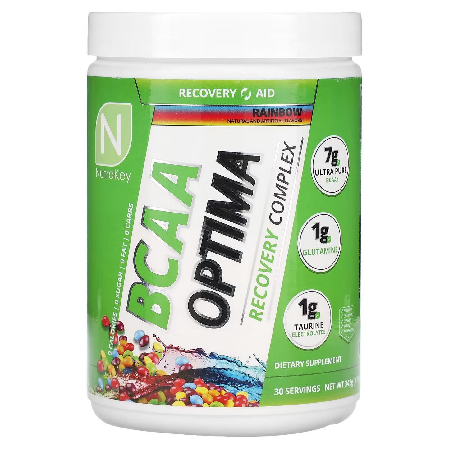 Nutrakey BCAA Optima 30srv-Stax Nutrition Center