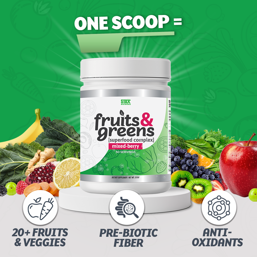 Fruits & Greens Superfood Complex (Mixed Berry)