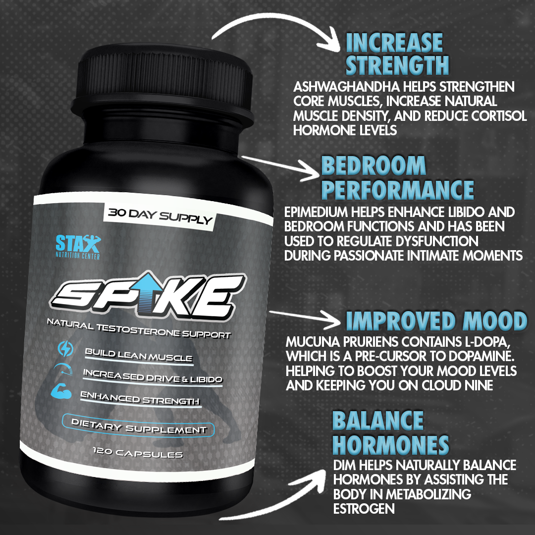 Spike Test Booster-Stax Nutrition Center