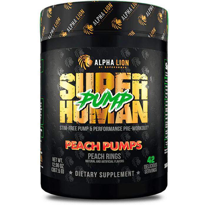 Super Human Pump Stim-Free Pre-Stax Nutrition Center