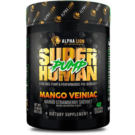 Super Human Pump Stim-Free Pre-Stax Nutrition Center
