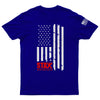 Blue American Flag Shirt
