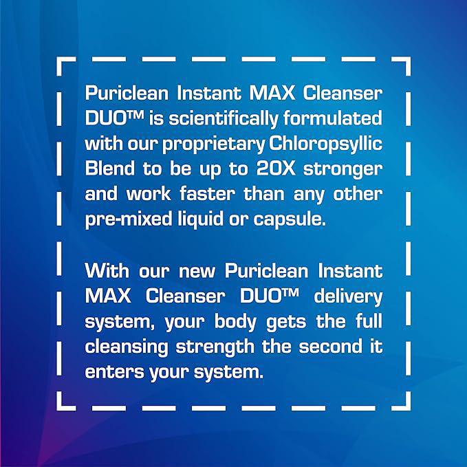 PuriClean Instant Max Cleanser Duo-Stax Nutrition Center