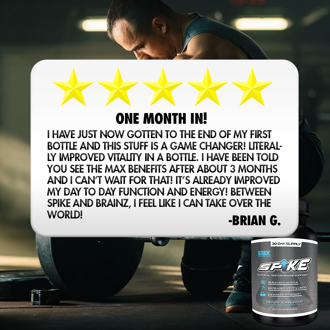 Spike Test Booster-Stax Nutrition Center