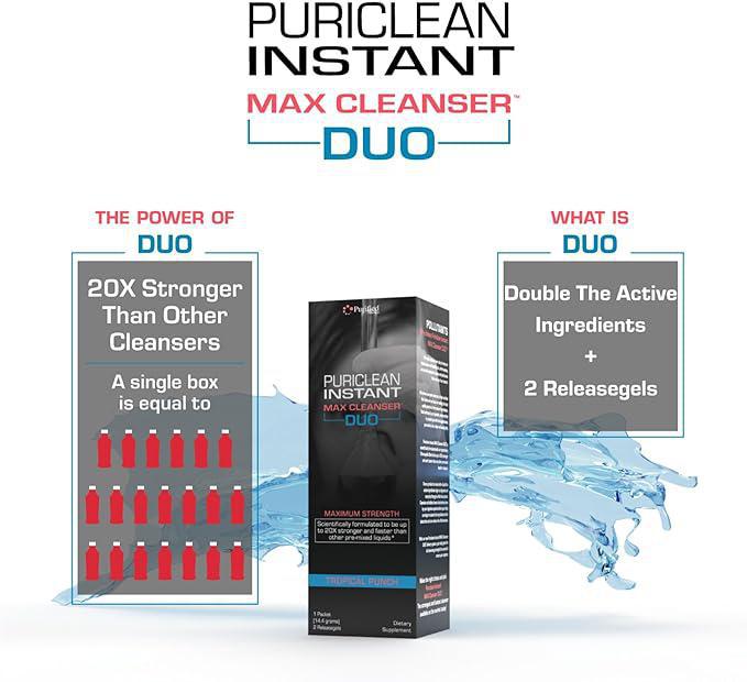 PuriClean Instant Max Cleanser Duo-Stax Nutrition Center