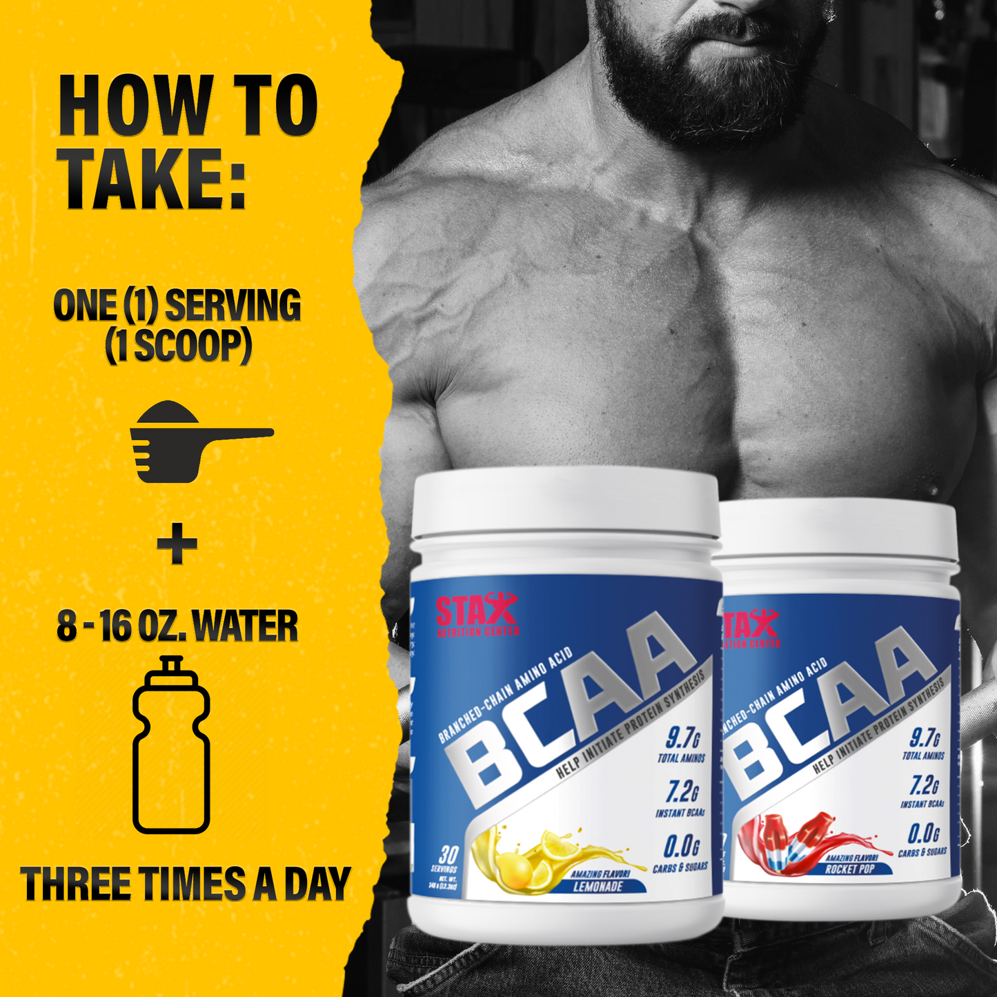 Stax BCAA-Stax Nutrition Center