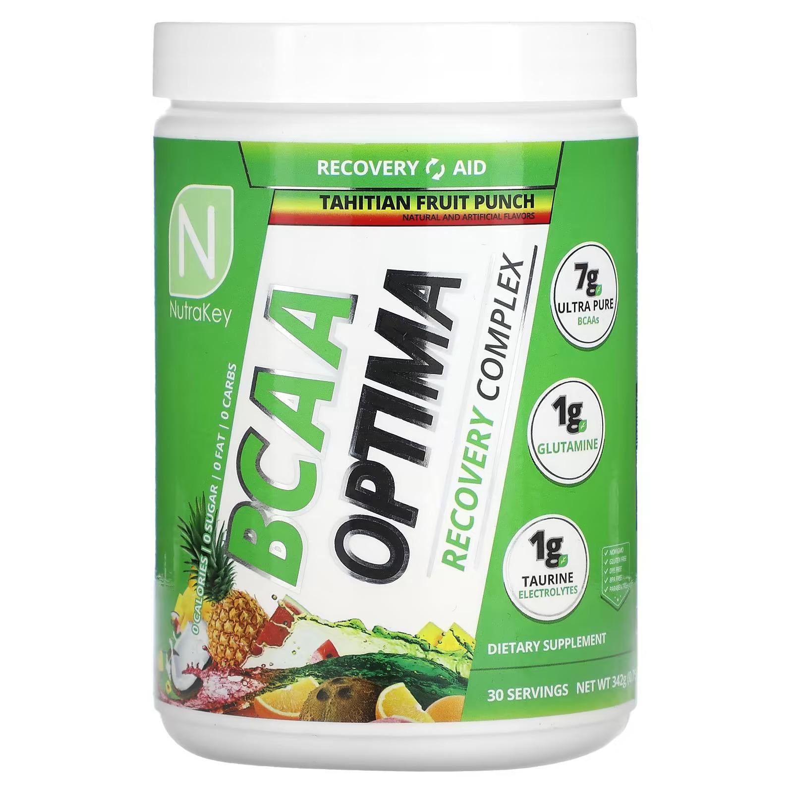 Nutrakey BCAA Optima 30srv-Stax Nutrition Center