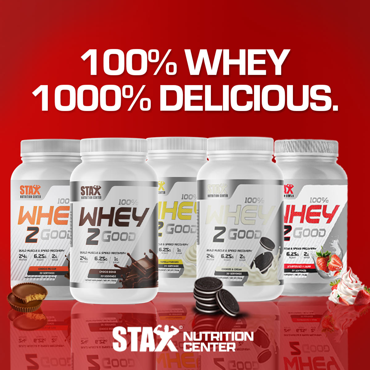 Whey2Good Premium Whey Protein Powder