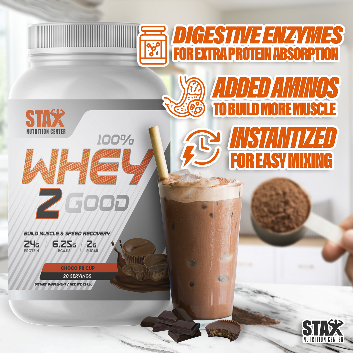 Whey2Good Protein-Stax Nutrition Center