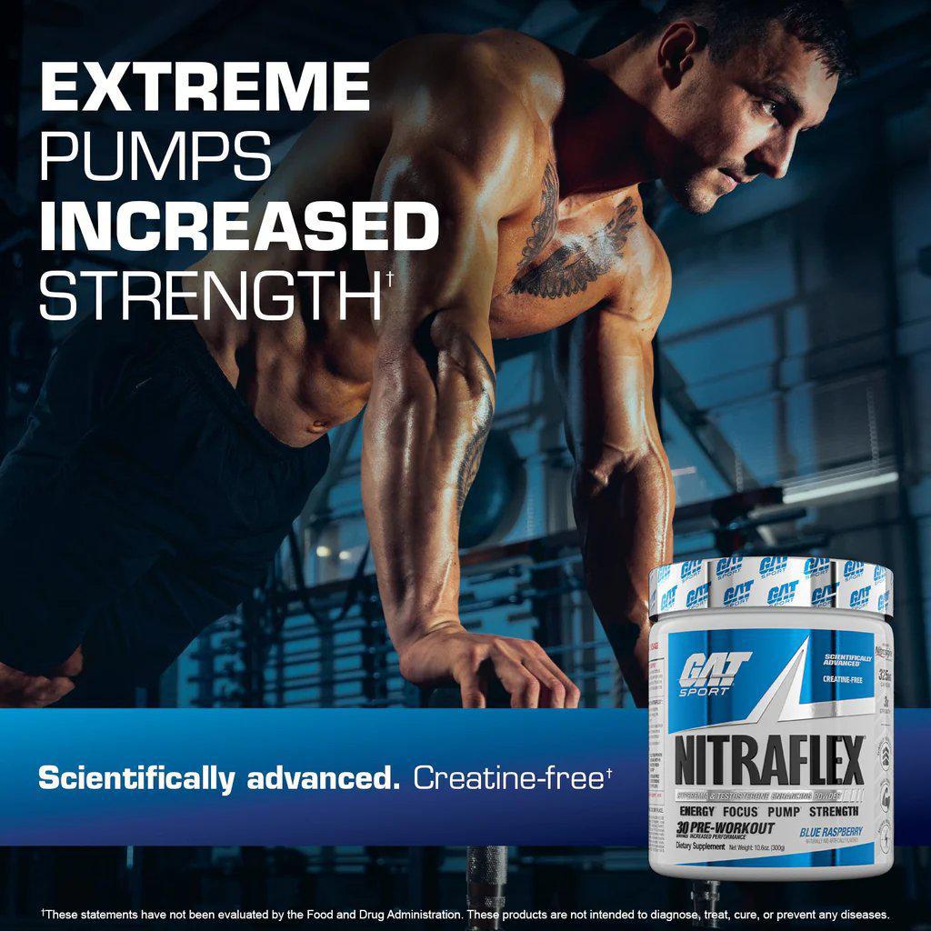 GAT Nitraflex 30srv Pre-Stax Nutrition Center
