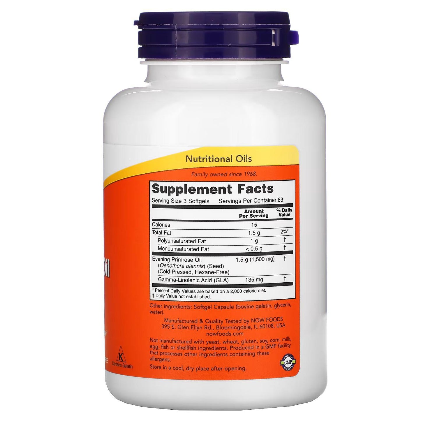 Evening Primrose 500mg-Stax Nutrition Center