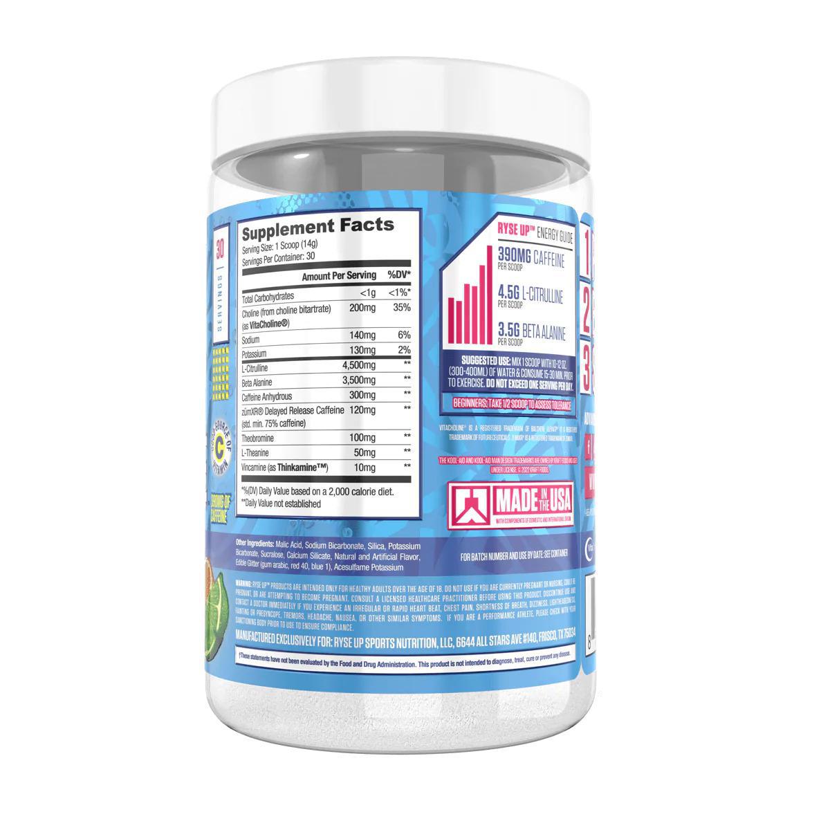 Ryse Loaded Pre-Workout-Stax Nutrition Center