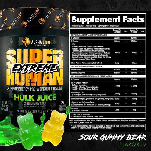 Super Human Extreme Pre-Stax Nutrition Center