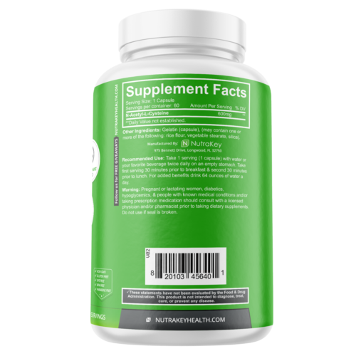 NutraKey NAC-Stax Nutrition Center