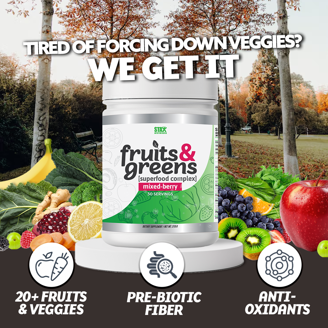 Why Fruits & Greens are Your Seasonal Necessity