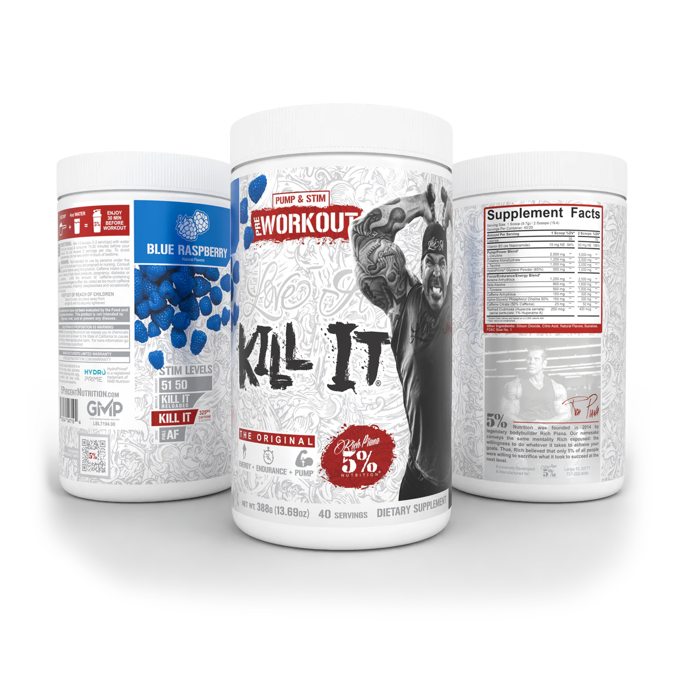 Kill It [5% Nutrition] Pre Workout
