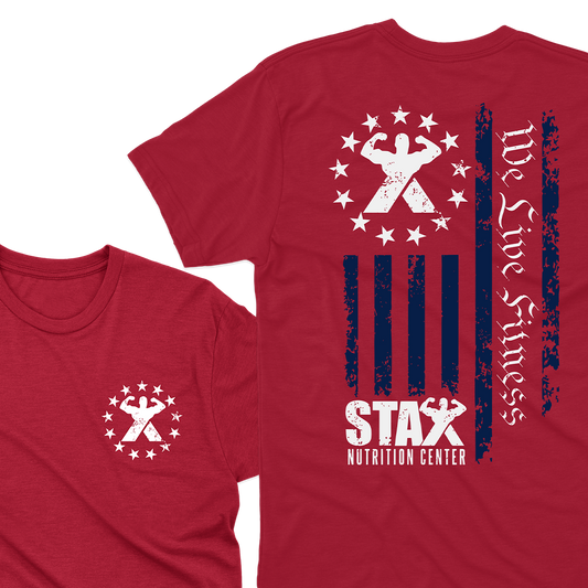 STAX Revolutionary T-Shirt - Red