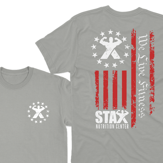 STAX Revolutionary T-Shirt - Grey