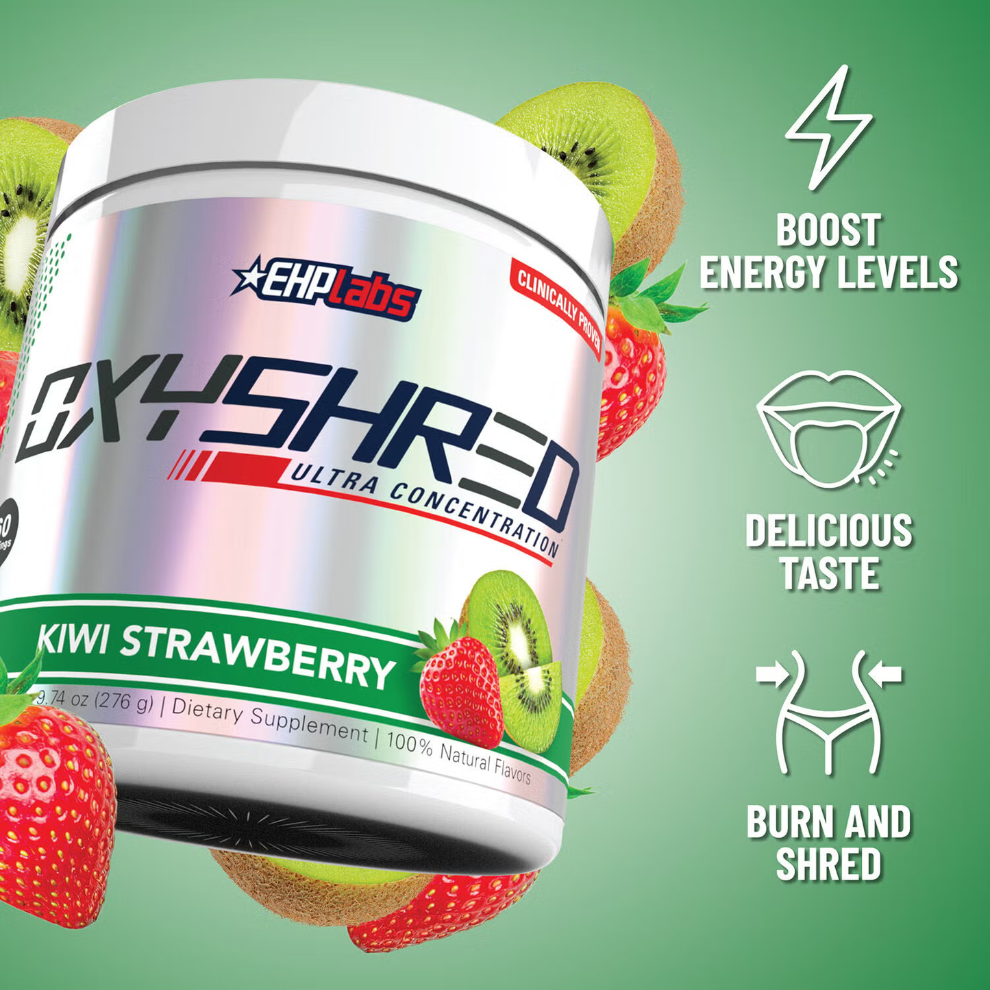 EHPlabs OxyShred Thermogenic Fat Burner 60serv