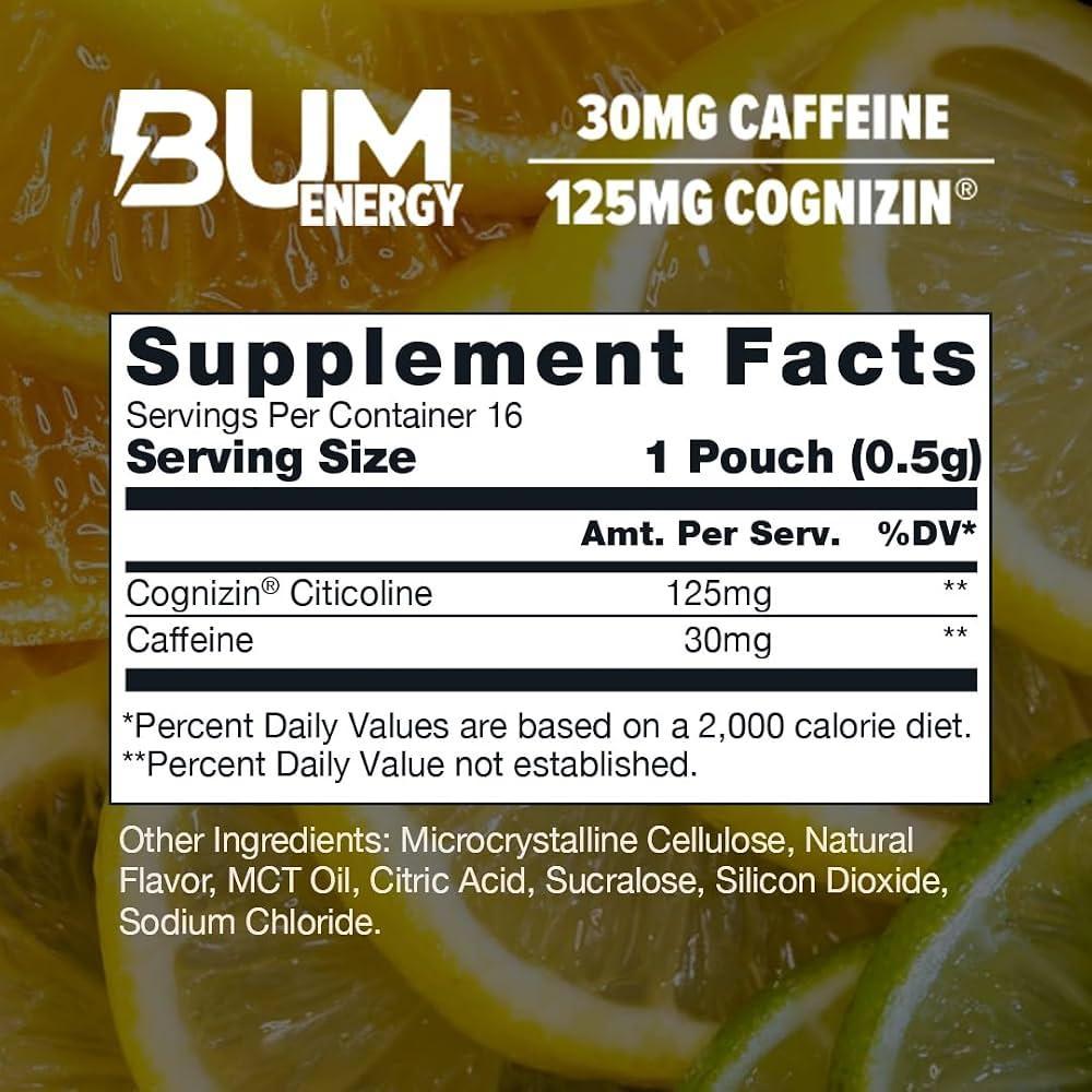 BUM Energy Pouches 16ct 5pk