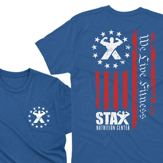 STAX Revolutionary T-Shirt - Blue