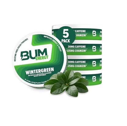 BUM Energy Pouches 16ct 5pk
