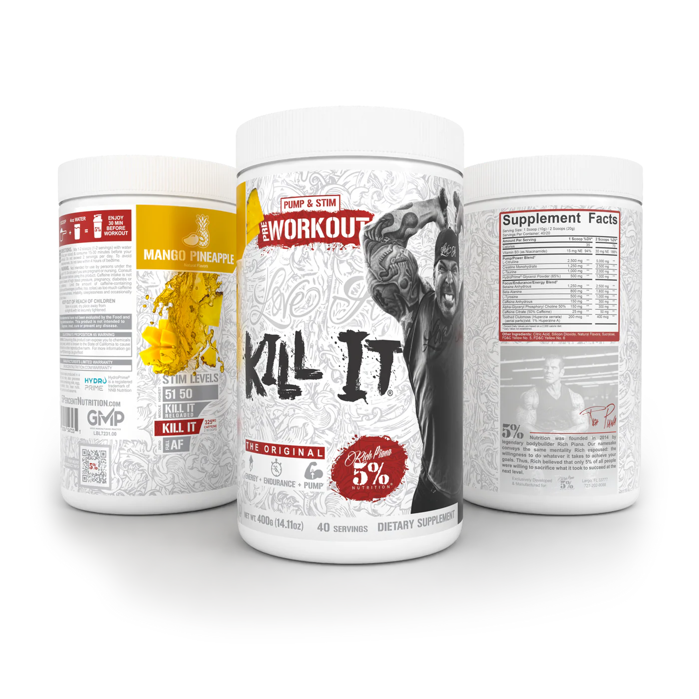 Kill It [5% Nutrition] Pre Workout