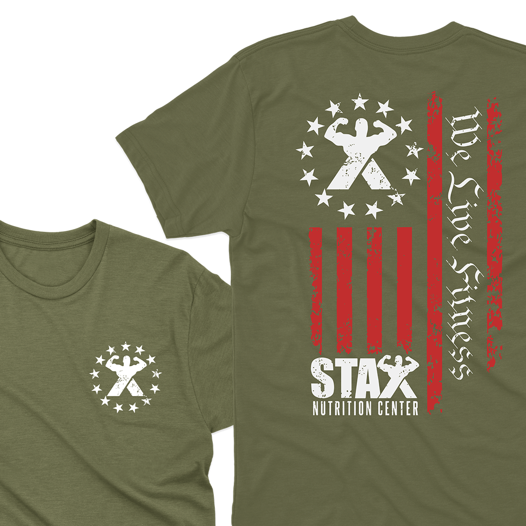 STAX Revolutionary T-Shirt - Military Green
