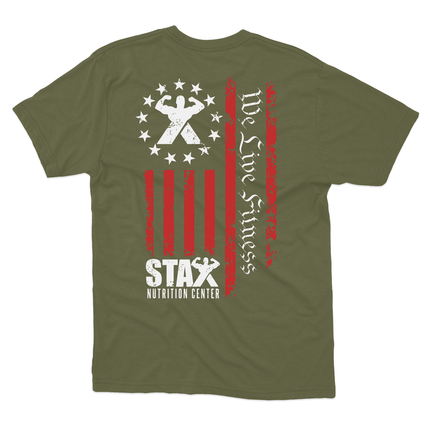 STAX Revolutionary T-Shirt - Military Green