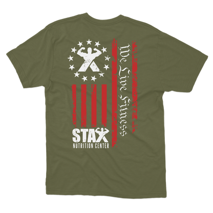 STAX Revolutionary T-Shirt - Military Green