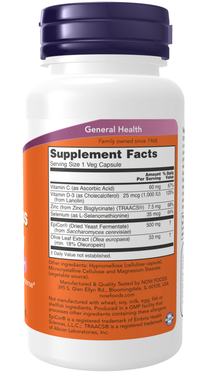 Immunity Plus Capsules [Now Essentials] Healthy Immune Support