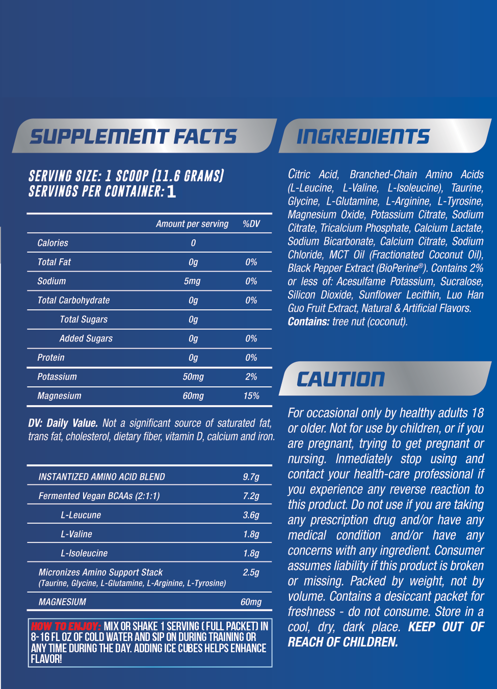 STAX BCAA Variety Box