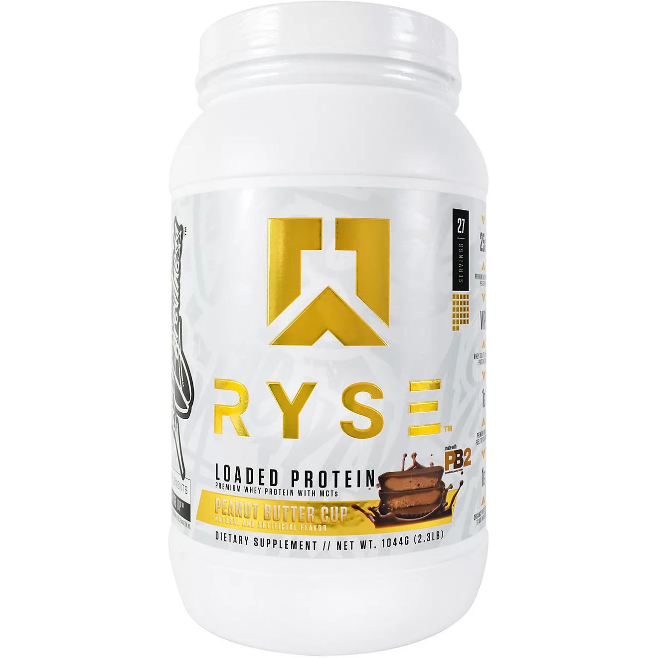 Ryse Core Series Loaded Protein, Build, Recover, Strength, 25g Whey  Protein, Added Prebiotic Fiber and MCTs, Low Carbs & Low Sugar